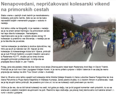 2009-DEC Kolesarski vikend na primorskih cestah.PNG